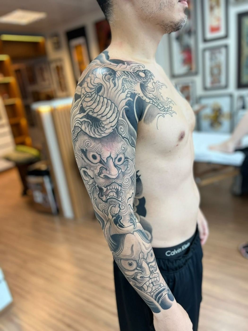 Detalhe da peça finalizada